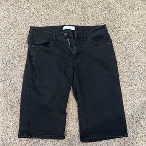 KanCan Black Women's Bermuda Shorts